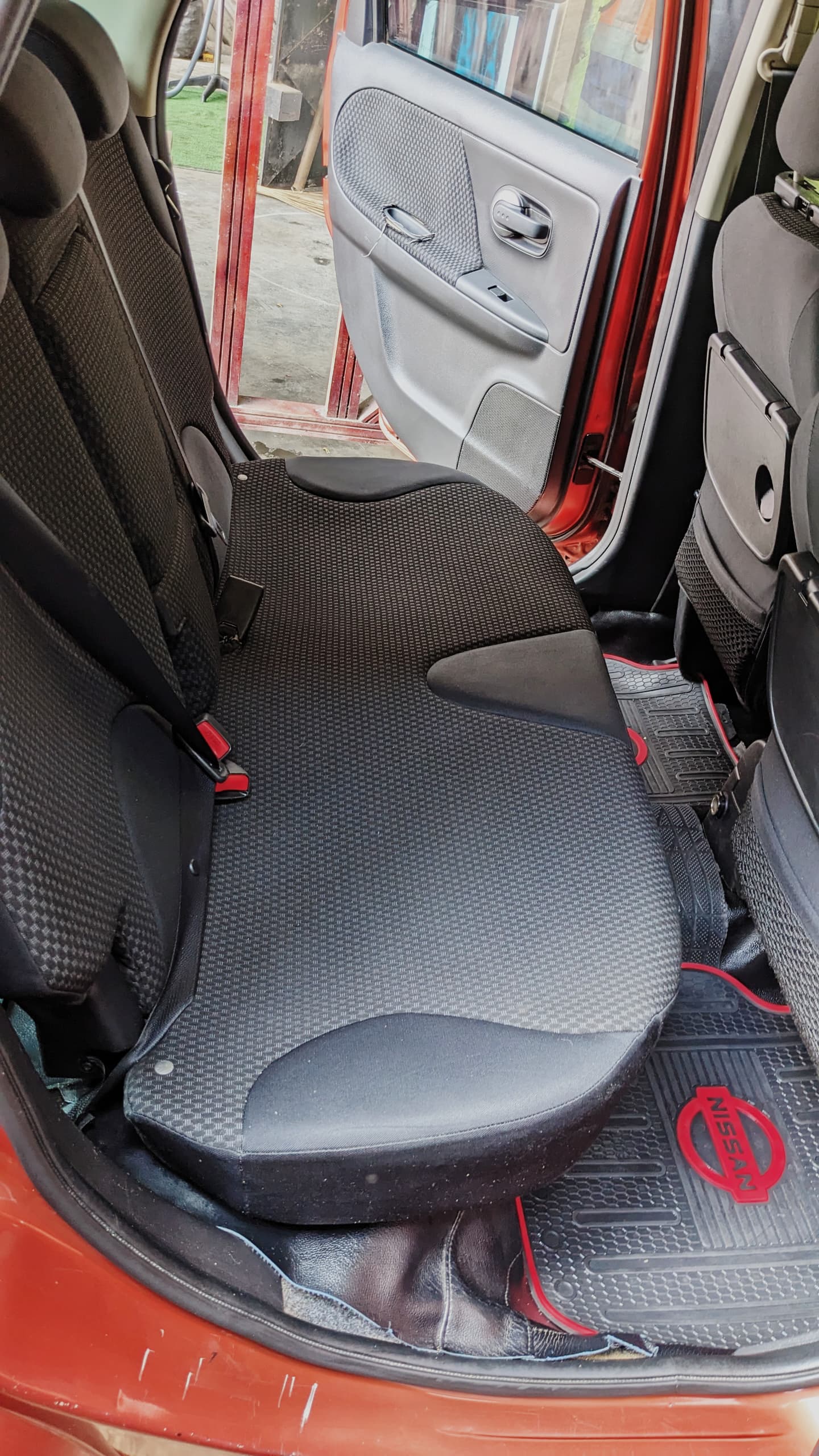 Sièges voiture propres après nettoyage HydroClean